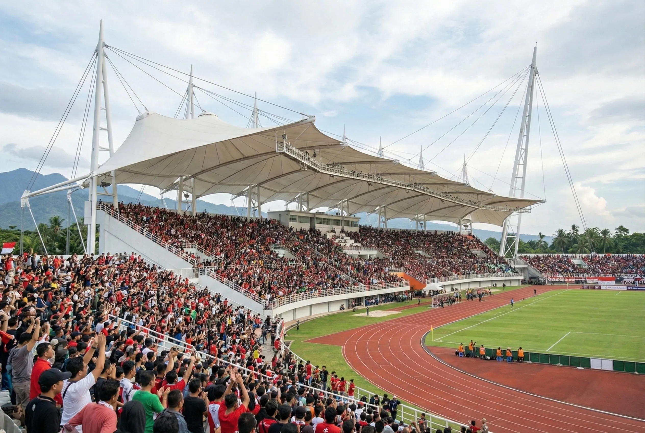 Pemasangan Canopy Membrane